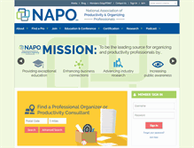 Tablet Screenshot of napo.net